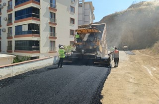 Başkan Deviren Asfalt Çalışmalarını İnceledi